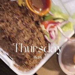 Sr Marie Restaurant Fall River - Diri kole & sos (rice & beans with sauce)