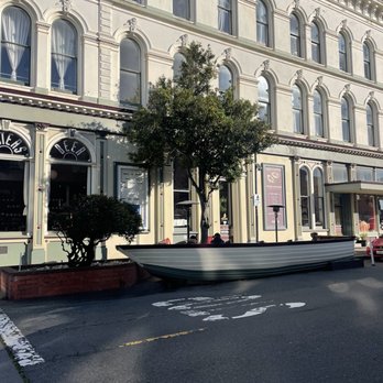 Humboldt Bay Provisions - Boat parklet outside - Beer Bar Near Me - Eureka, California Humboldt Bay Provisions - Boat parklet outside - Beer Bar Near Me - Eureka, California