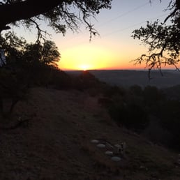 Watching the sunrise from the back porch Watching the sunrise from the back porch