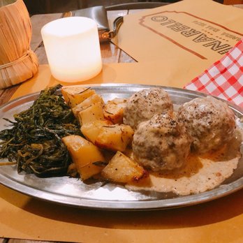 Tonnarello - Cacio e Pepe meatballs AKA the best thing I've eaten in Rome and maybe in my life. - Desserts Near Me - Rome, RM Tonnarello - Cacio e Pepe meatballs AKA the best thing I've eaten in Rome and maybe in my life. - Desserts Near Me - Rome, RM