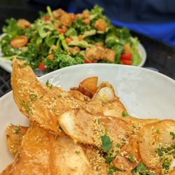 Roots Inn & Kitchen - Chips and salad