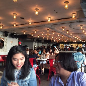 Catch NYC - Fourth floor restaurant (don't mind my sister in law and cousin) - Asian Fusion Near Me - New York, New York