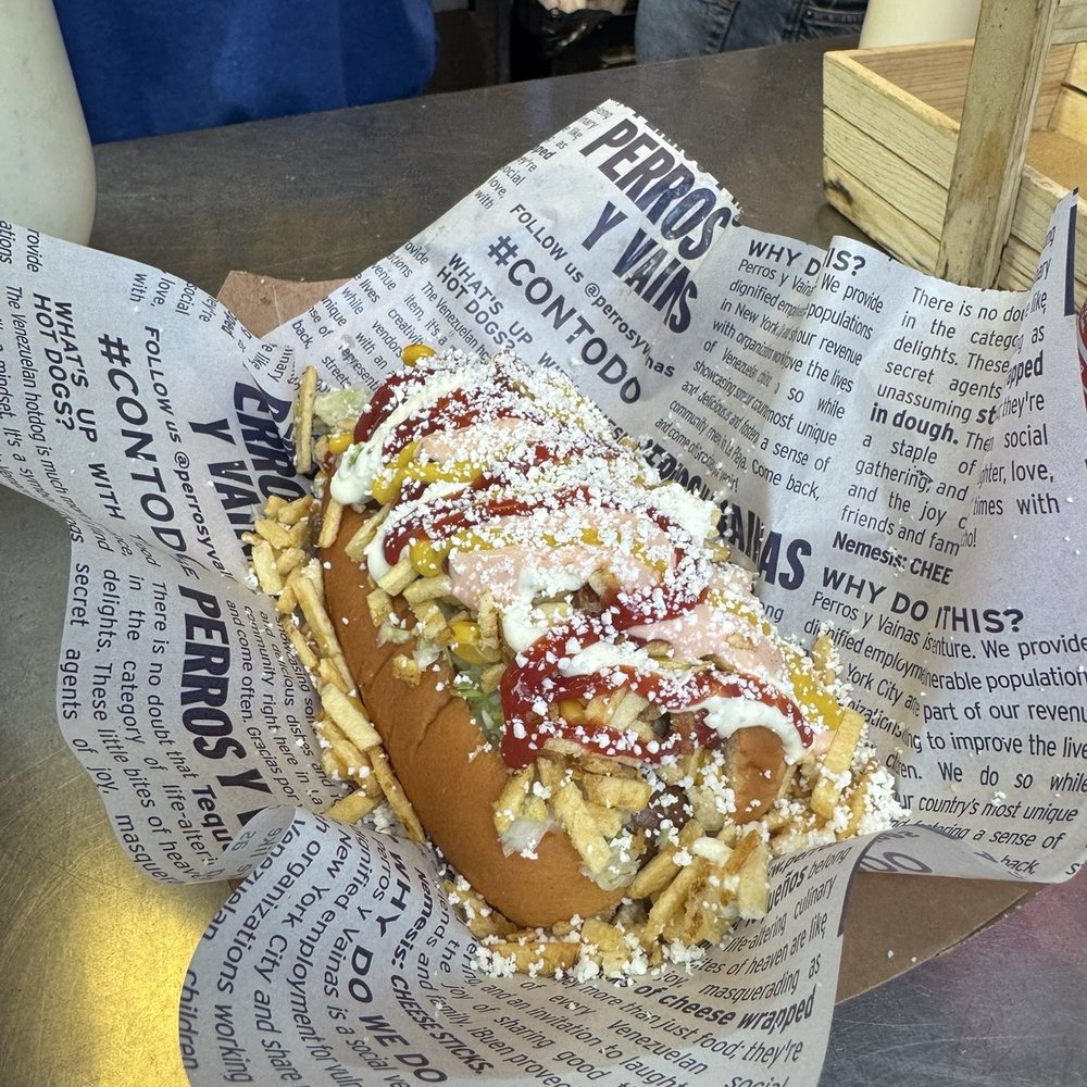 Perros y Vainas - Hot Dogs Near Me - New York, New York Perros y Vainas - Hot Dogs Near Me - New York, New York