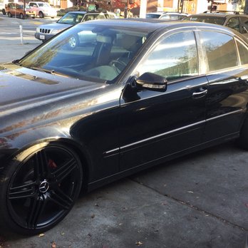 Mizuki Auto - Installed lowering springs on this Mercedes E350 - Auto Repair Near Me - Berkeley, California Mizuki Auto - Installed lowering springs on this Mercedes E350 - Auto Repair Near Me - Berkeley, California