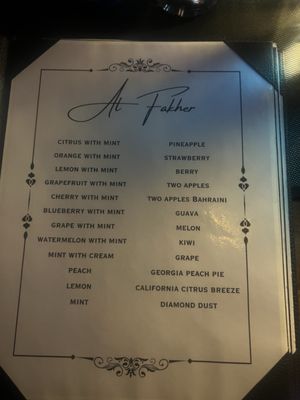 Menu photo 5 Ground Level Lounge & Hawaii's Luxury Hookah Honolulu, HI Menu photo 5 Ground Level Lounge & Hawaii's Luxury Hookah Honolulu, HI
