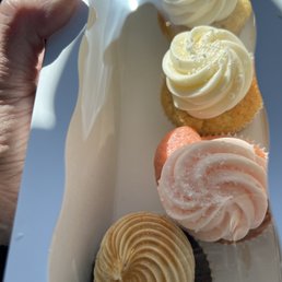 Here the box of 6. As you can see one is deformed. Why would you put that out?