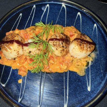 Tiburon Fine Dining - Seared scallops - New American Near Me - Sandy, Utah Tiburon Fine Dining - Seared scallops - New American Near Me - Sandy, Utah