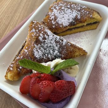 Take Ur Seat Lite - Creme brulee ube French toast - Asian Fusion Near Me - West Covina, California Take Ur Seat Lite - Creme brulee ube French toast - Asian Fusion Near Me - West Covina, California