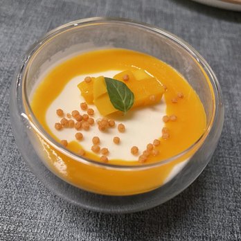 Sushi Sato - Yuzu Panna Cotta - Sushi Bars Near Me - San Francisco, California Sushi Sato - Yuzu Panna Cotta - Sushi Bars Near Me - San Francisco, California