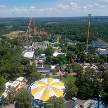 Kings Dominion - View from tower - Amusement Parks Near Me - Doswell, Virginia Kings Dominion - View from tower - Amusement Parks Near Me - Doswell, Virginia