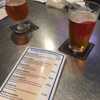 Rockslide Brew Pub - HorseThief IPA on the right -exceptional - Brewpubs Near Me - Grand Junction, Colorado Rockslide Brew Pub - HorseThief IPA on the right -exceptional - Brewpubs Near Me - Grand Junction, Colorado