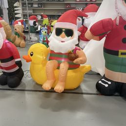 Blow ups for Christmas
