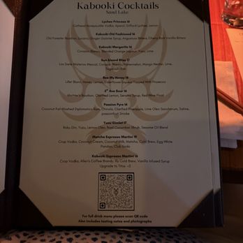 Kabooki Sushi - Cocktails - Japanese Near Me - Orlando, Florida