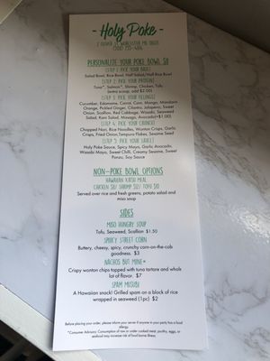 Menu photo 3 Holy Poke Worcester, MA
