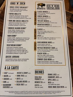 Menu photo 1 Buffalo Breakfast Sevierville, TN