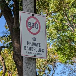 Los Cerritos Park - No private BBQs?!