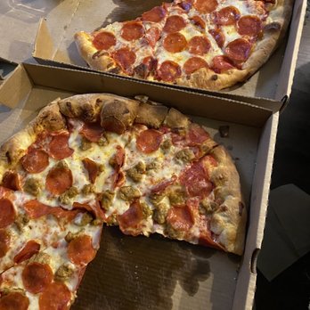 Pizza 72 - Pepperoni and sausage pizza - Chicken Wings Near Me - Aurora, Colorado