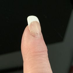 Nail Fever - My index finger on my right hand looks crappy and has air bubbles