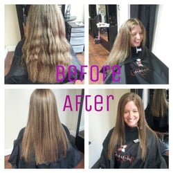 Studio 2TEN Salon & Spa - Before and After of Kenra Smooth Treatment- offered by Karissa