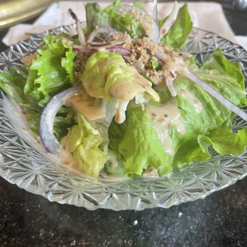 Han No Daidokoro - Toss greens w sesame dressing - Barbeque Near Me - Honolulu, Hawaii Han No Daidokoro - Toss greens w sesame dressing - Barbeque Near Me - Honolulu, Hawaii