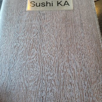 Sushi KA - Menu book - Sushi Bars Near Me - Wildomar, California Sushi KA - Menu book - Sushi Bars Near Me - Wildomar, California
