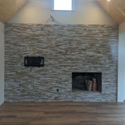 Peninsula Masonry & Restoration - Beautiful stone wall.