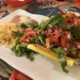 2 Double Shell Bonita Tacos