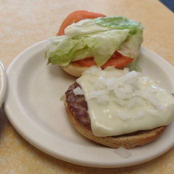 Abe's - The Cheeseburger
"Mayo, Lettuce, Tomato, Onions" - Hot Dogs Near Me - Wilkes Barre, Pennsylvania Abe's - The Cheeseburger
"Mayo, Lettuce, Tomato, Onions" - Hot Dogs Near Me - Wilkes Barre, Pennsylvania