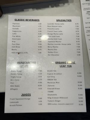 Menu photo 2 Le Cafe De La Plage Malibu, CA