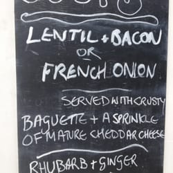 The Blue Bean Coffee House - The specials board