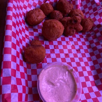The Drinkery - Fried mushrooms (ate half and they were great) - Dive Bars Near Me - Omaha, Nebraska