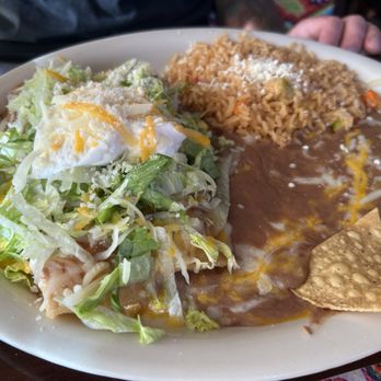 Mario's De La Mesa Restaurant - Two Enchiladas Plate - Mexican Near Me - La Mesa, California