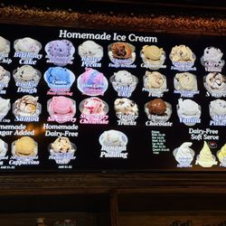 The Parlor At Trailside Treats Creamery - Menu