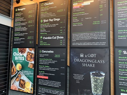 Menu photo 2 Shake Shack Green Hills Nashville, TN