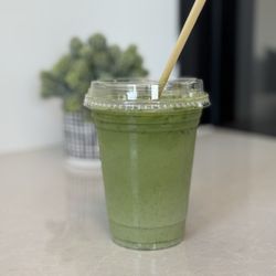 Pilgrim Coffeehouse - Strawberry matcha latte