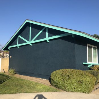 LuRic Painting - New paint 3/25/2021 (SW 6237 / Dark Night) for body & (DET 548 / Fiesta Blue) for the trim. - Painters Near Me LuRic Painting - New paint 3/25/2021 (SW 6237 / Dark Night) for body & (DET 548 / Fiesta Blue) for the trim. - Painters Near Me