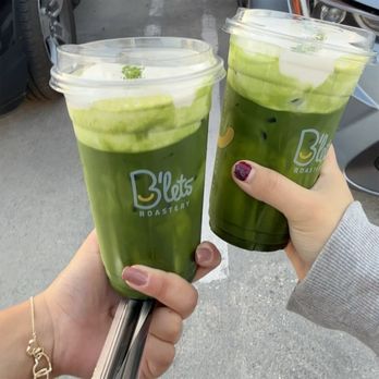 B’Lets Roastery - Matcha Einspanner - Waffles Near Me - South El Monte, California