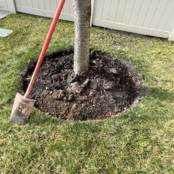 RR's Mowing - Bed edging for spring mulching - Landscaping Near Me