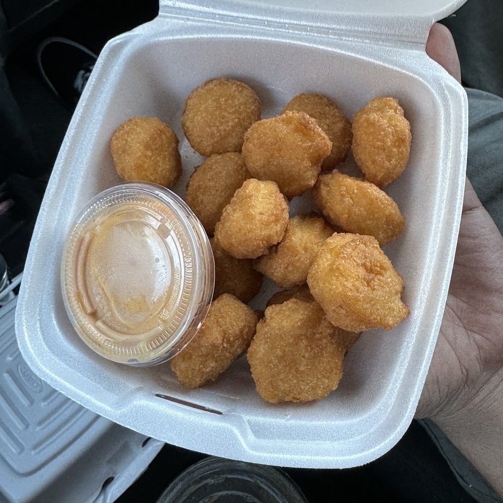 So-Ju Chikn' - Corn nuggets - Korean Near Me - Melbourne, Florida So-Ju Chikn' - Corn nuggets - Korean Near Me - Melbourne, Florida