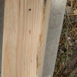 Butcher's Block - Damaged lumber that owner won't replace! Very poor customer service.