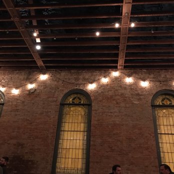 3rd Turn Brewing - Previously a church. Exposed beams, vaulted ceiling bricked walls and stain glass windows. - Breweries Near Me - Louisville, Kentucky