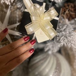 Beautiful Life Nails - I loved this color she had available and the gift shown was a thank you to her customers on opening week.