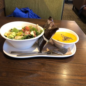 Panera Bread - Green Goddess Cob Salad/squash soup - Salad Near Me - Rockville, Maryland Panera Bread - Green Goddess Cob Salad/squash soup - Salad Near Me - Rockville, Maryland