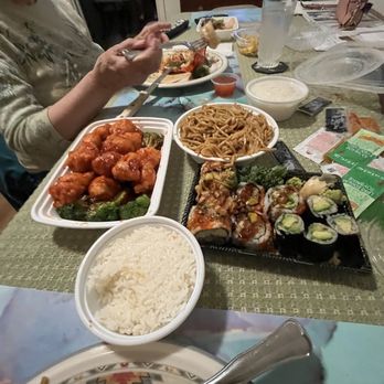 Asian Cafe - a table full of asian food - Japanese Near Me - Phoenixville, Pennsylvania