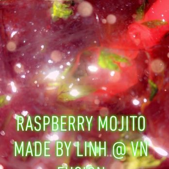 VN Fusion Bar N Grill - Raspberry Mojito, so good! Love this place amazing food & amazing staff - Vietnamese Near Me - Gresham, Oregon VN Fusion Bar N Grill - Raspberry Mojito, so good! Love this place amazing food & amazing staff - Vietnamese Near Me - Gresham, Oregon