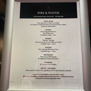 Victoria Marriott Inner Harbour - Menu (Oct 2025) - Hotels Near Me - Victoria, British Columbia Victoria Marriott Inner Harbour - Menu (Oct 2025) - Hotels Near Me - Victoria, British Columbia