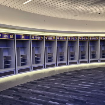 SoFi Stadium - Rams locker room - Stadiums & Arenas Near Me - Inglewood, California SoFi Stadium - Rams locker room - Stadiums & Arenas Near Me - Inglewood, California