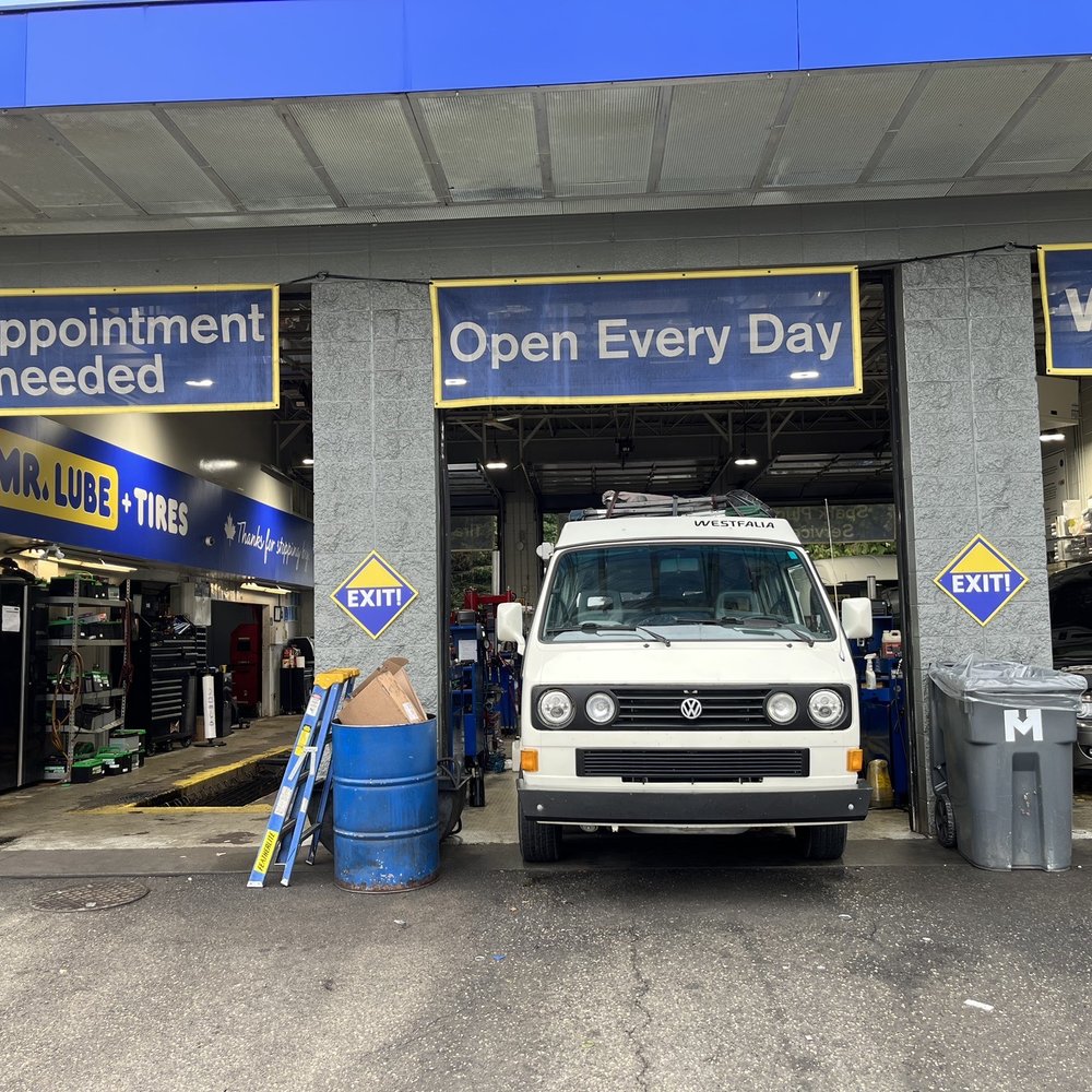 Mr Lube - Our van in the work bay - Auto Repair Near Me - North Vancouver, British Columbia Mr Lube - Our van in the work bay - Auto Repair Near Me - North Vancouver, British Columbia