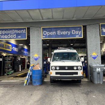 Mr Lube - Our van in the work bay - Auto Repair Near Me - North Vancouver, British Columbia Mr Lube - Our van in the work bay - Auto Repair Near Me - North Vancouver, British Columbia