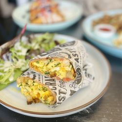 Blu Jam Cafe - Breakfast burrito